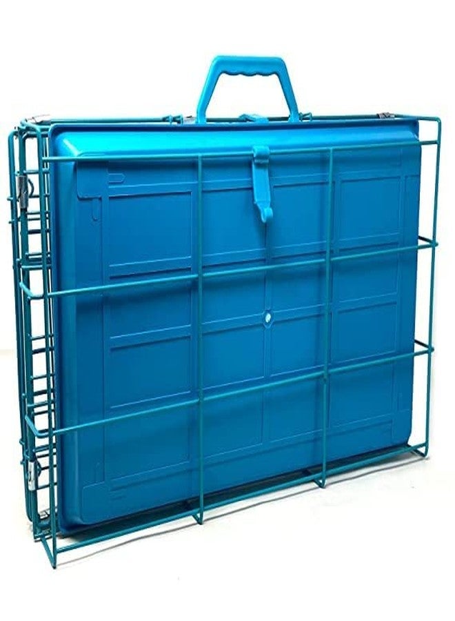Smart Pups Dog cage Kennel adjutable Removable Tray paw Protector for Dogs,Cats and Rabbits 18 Inch Sky Blue (Pack of 1) - Image 4